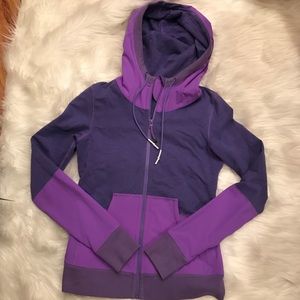 NWOT Lululemon Two Tone Purple Scuba Hoodie